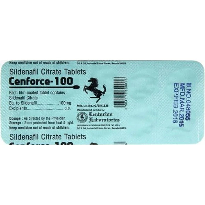 Cenforce 100mg (Sildenafil)